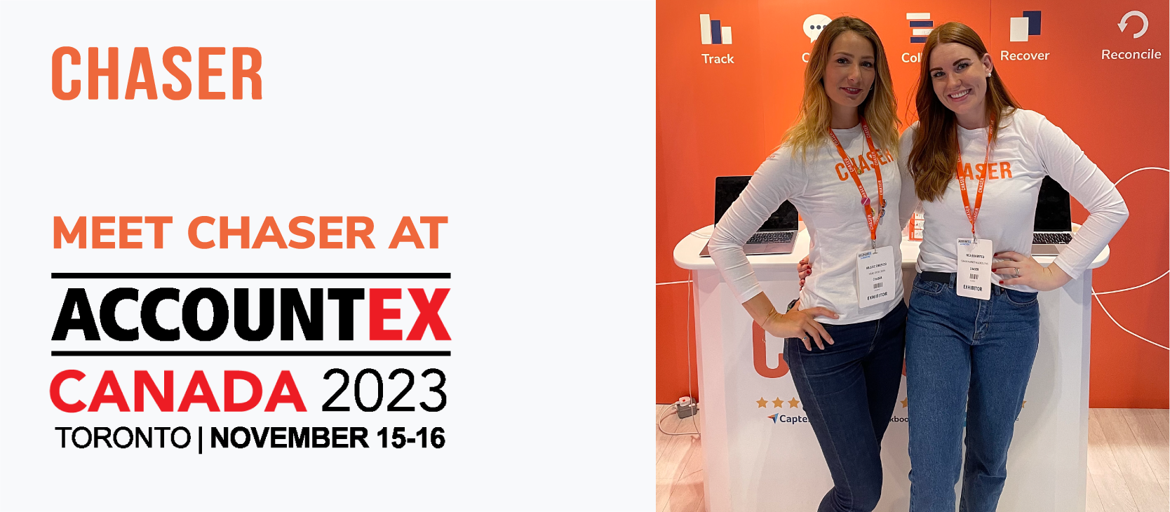 Meet Chaser at Accountex Canada